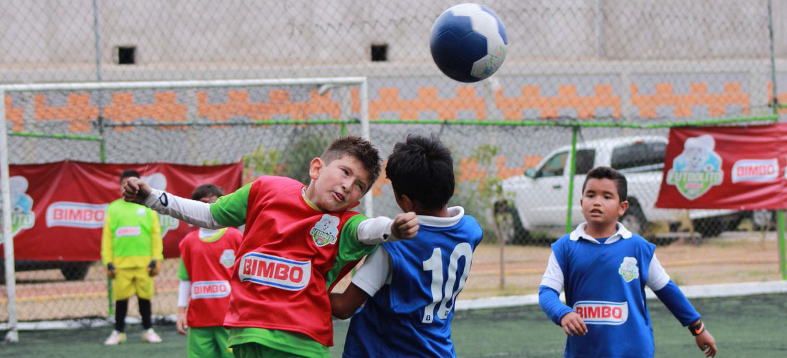 Refuerzan promoción del deporte con Futbolito Bimbo 2018